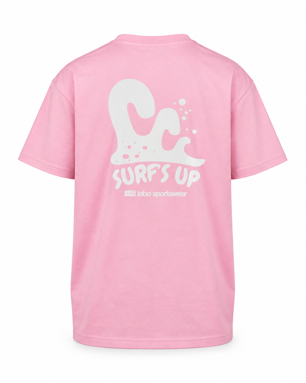 Surf's Up Oversized T-Shirt | Pink