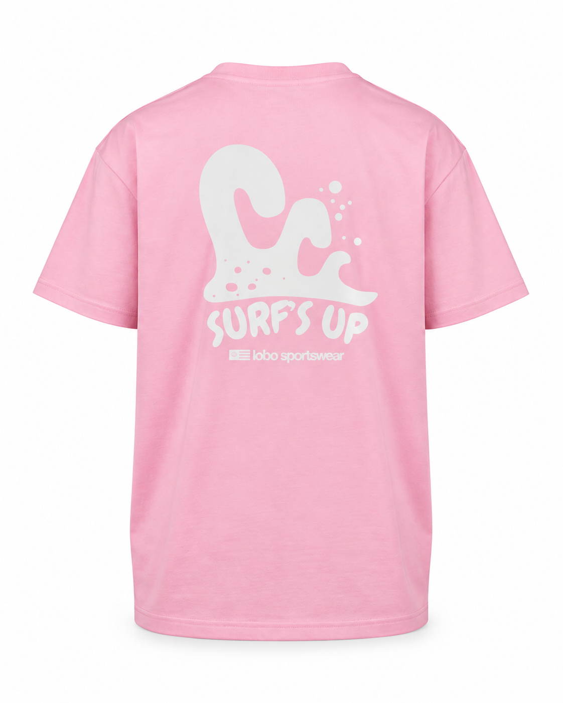 Surf's Up Oversized T-Shirt | Pink