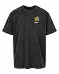 First Coffee Then Surf Oversized T-Shirt | Vintage Black