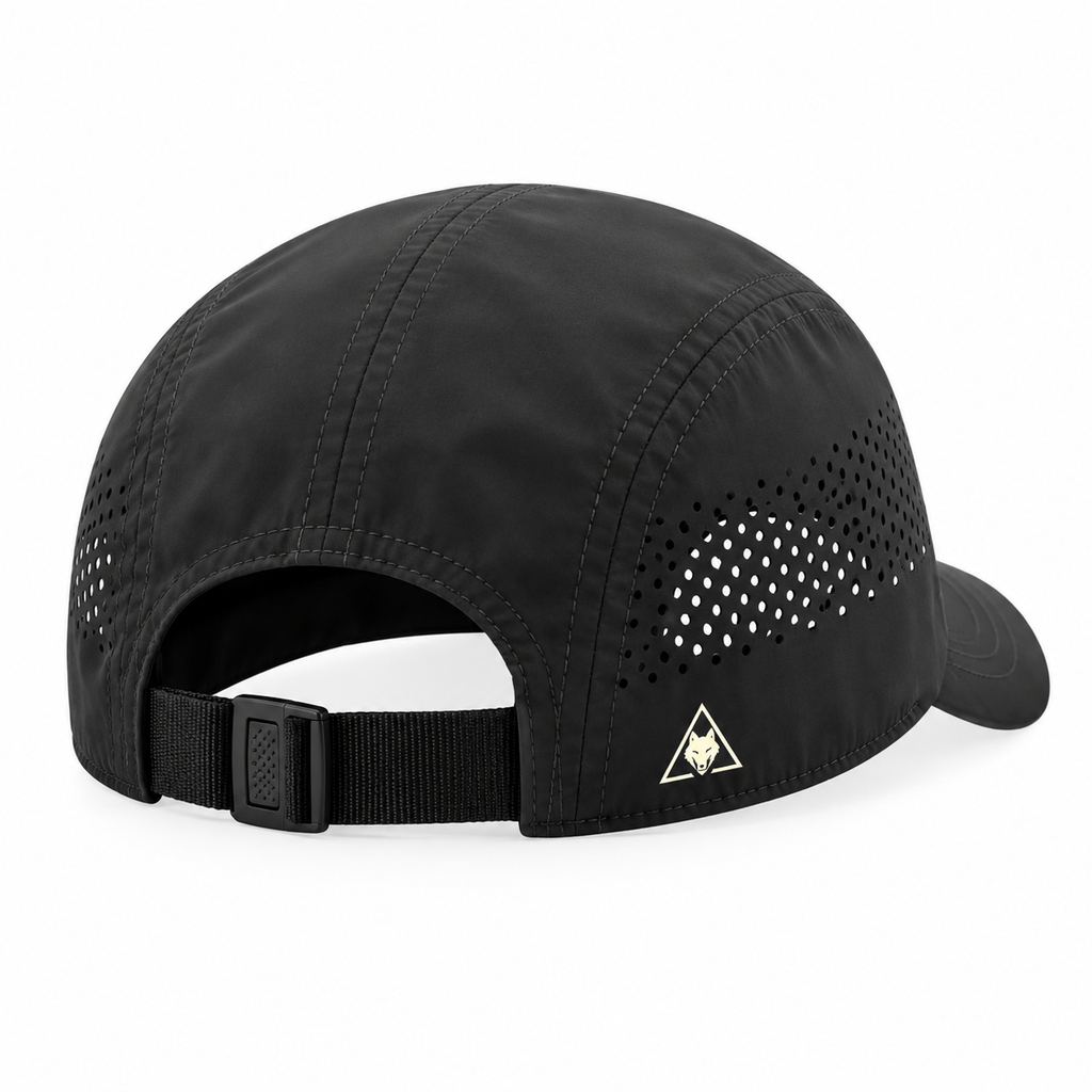 LOBO Padel Cap – Black / Off White