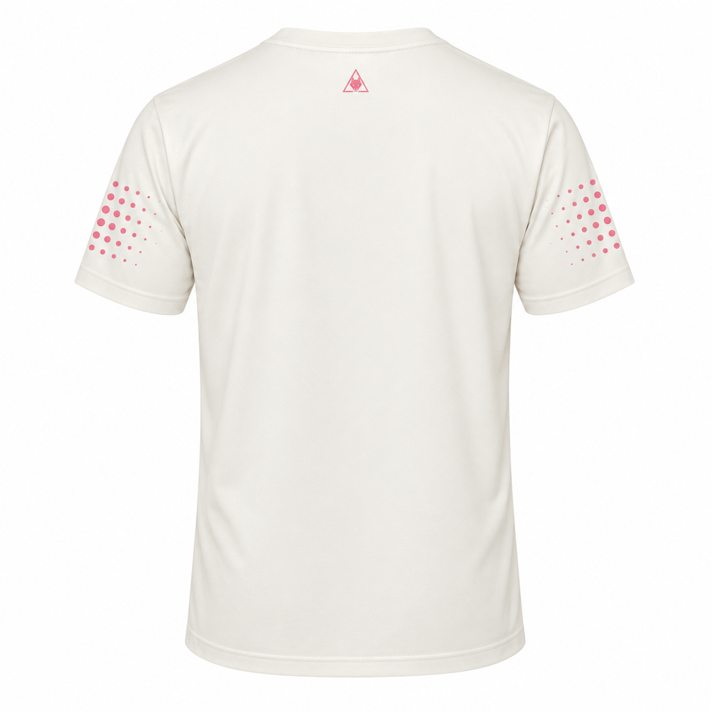 LOBO Match Tee – White / Pink