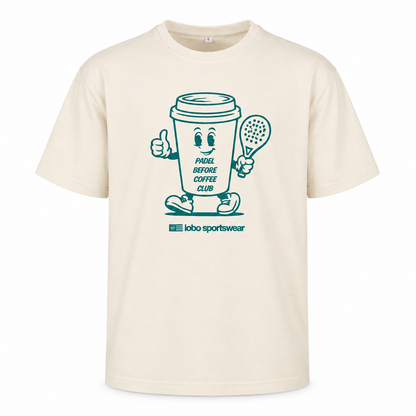 LOBO Padel Before Coffee Club - Off White - Cup