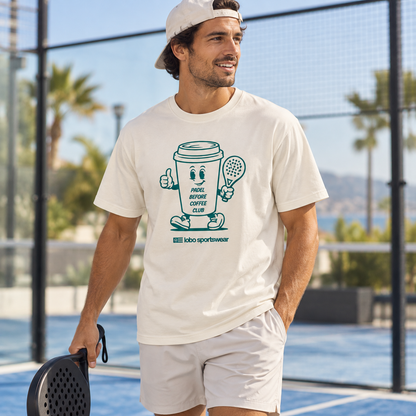 LOBO Padel Before Coffee Club - Off White - Cup