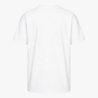LOBO Off Court Wolf Tee – White / Black