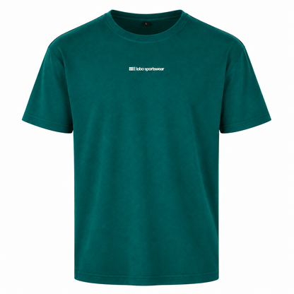 LOBO Padel Before Coffee Club T-Shirt – Bottle Green