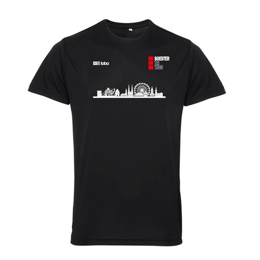 T-Shirt - Silhouette - schwarz
