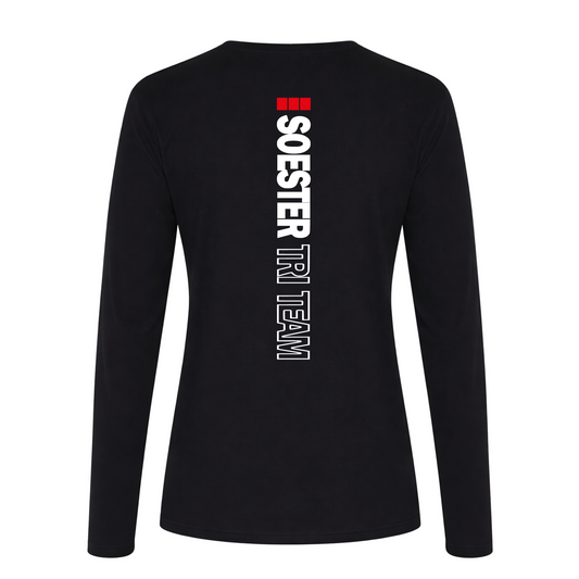 Langarm Shirt - schwarz