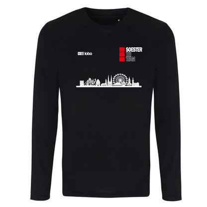 Langarm Shirt - schwarz